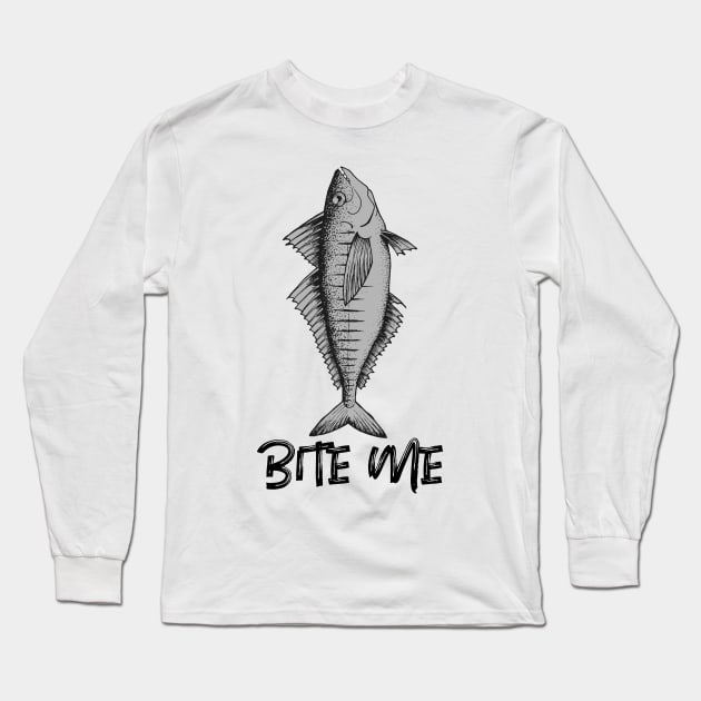 Bite Me! Long Sleeve T-Shirt by Ryel Tees